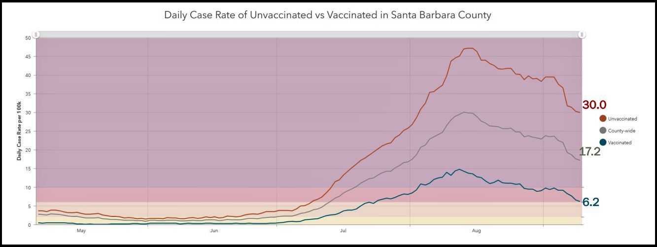 Daily case rate